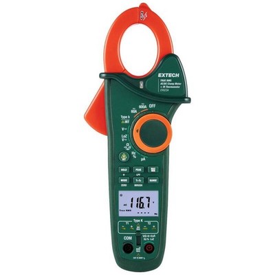Extech EX623A 600A AC/DC-Stromzange mit IR-Thermometer und digitaler - Wie Neu