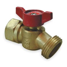 Hose Bibb, Quarter Turn, No Kink, 1/2 In F,  102-453Hn
