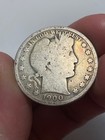 1900-P Silver Barber Half Dollar, Album Toning — photo 3