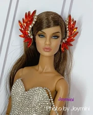 Doll Headwear For Fashion Royalty Integrity Poppy Parker Nuface Crystal Jewelry