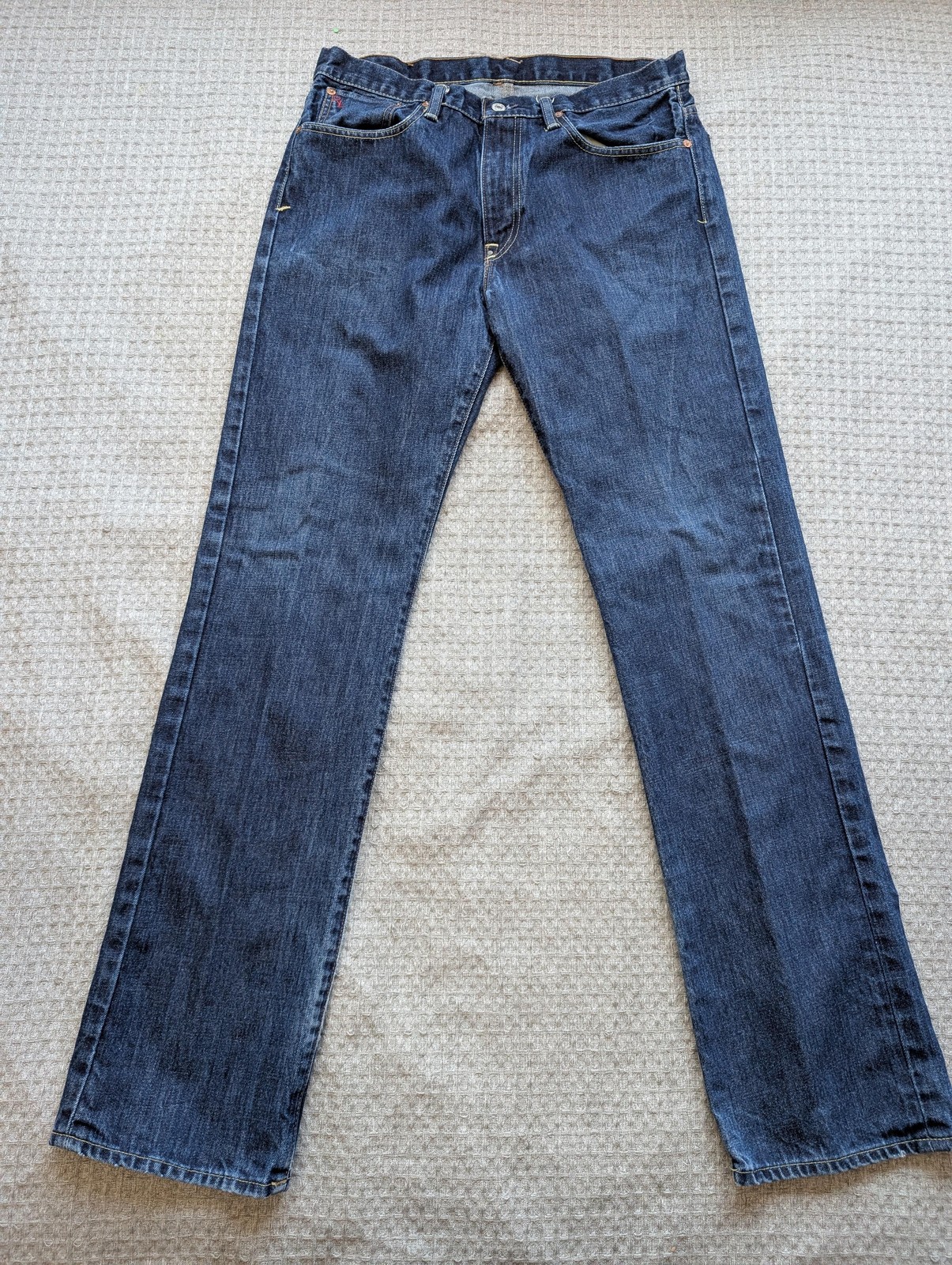 Polo Ralph Lauren Vintage 67 Jeans Mens 32x34 Blue Straight Medium Wash Denim