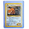 Lt. Surge's Raticate 53/132 Pokemon TCG Challenge NM Vintage 2000 Card