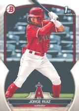 2023 Bowman #BP-123 Jorge Ruiz Prospects