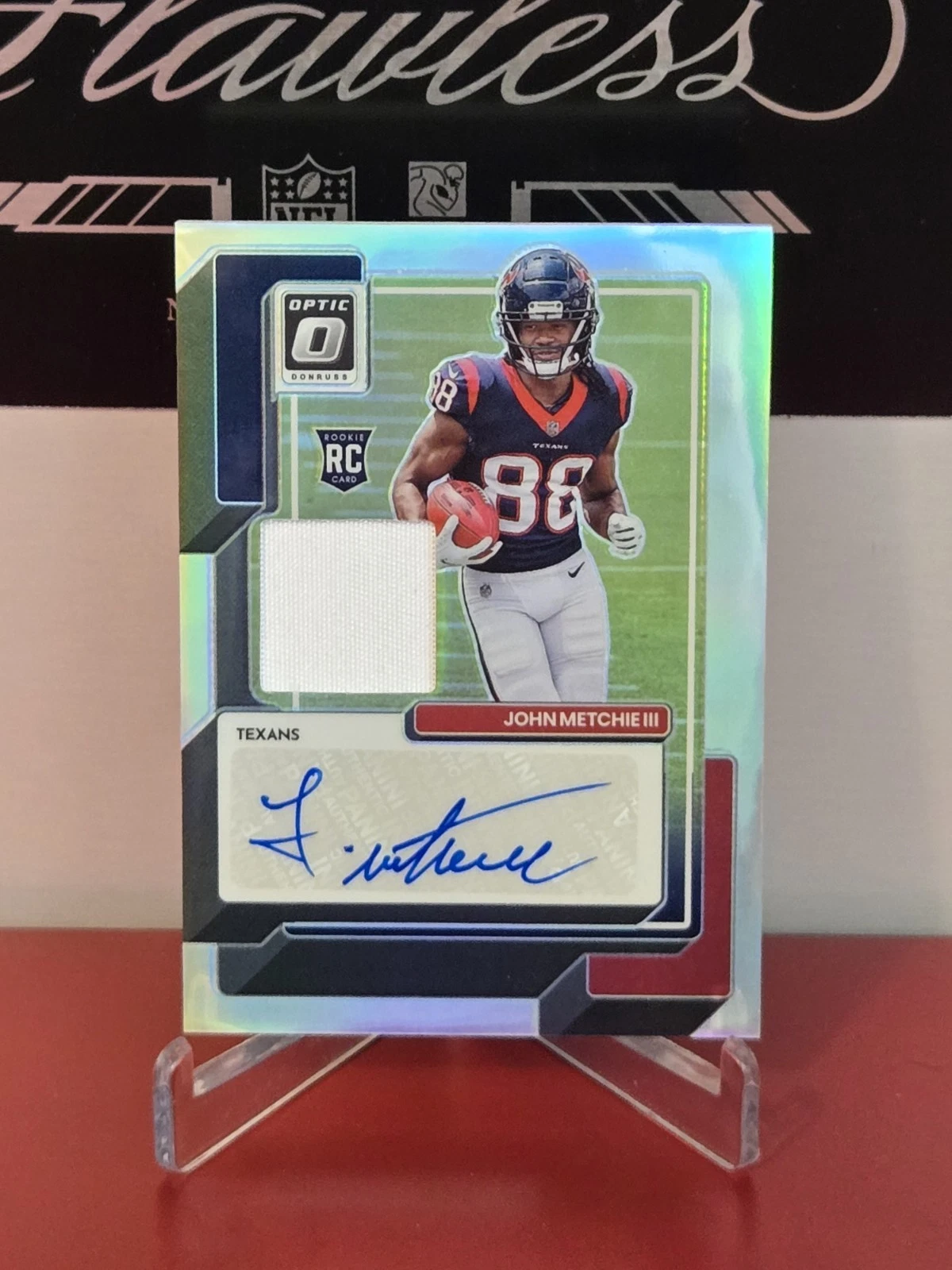 John Metchie Panini Donruss Optic Rookie Patch Autographs #RPAJM Base