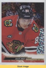 2022-23 Upper Deck Series 2 Speckled Rainbow Foil Caleb Jones #294 READ q2c