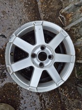 FORD FIESTA MK6 7 SPOKE 16 INCH ALLOY WHEEL ZETEC BLUE ZETEC CLIMATE 2005 2006 J