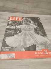 VTG Life Magazine July 18 1949 Young Sharon Harmon in Hollywood's Children