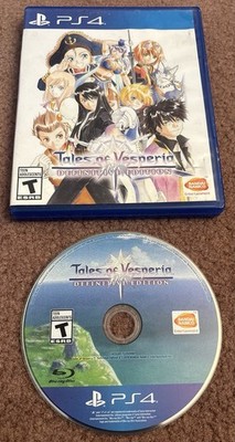 Tales of Vesperia Definitive Edition PS4 Playstation 4 Video Game RPG