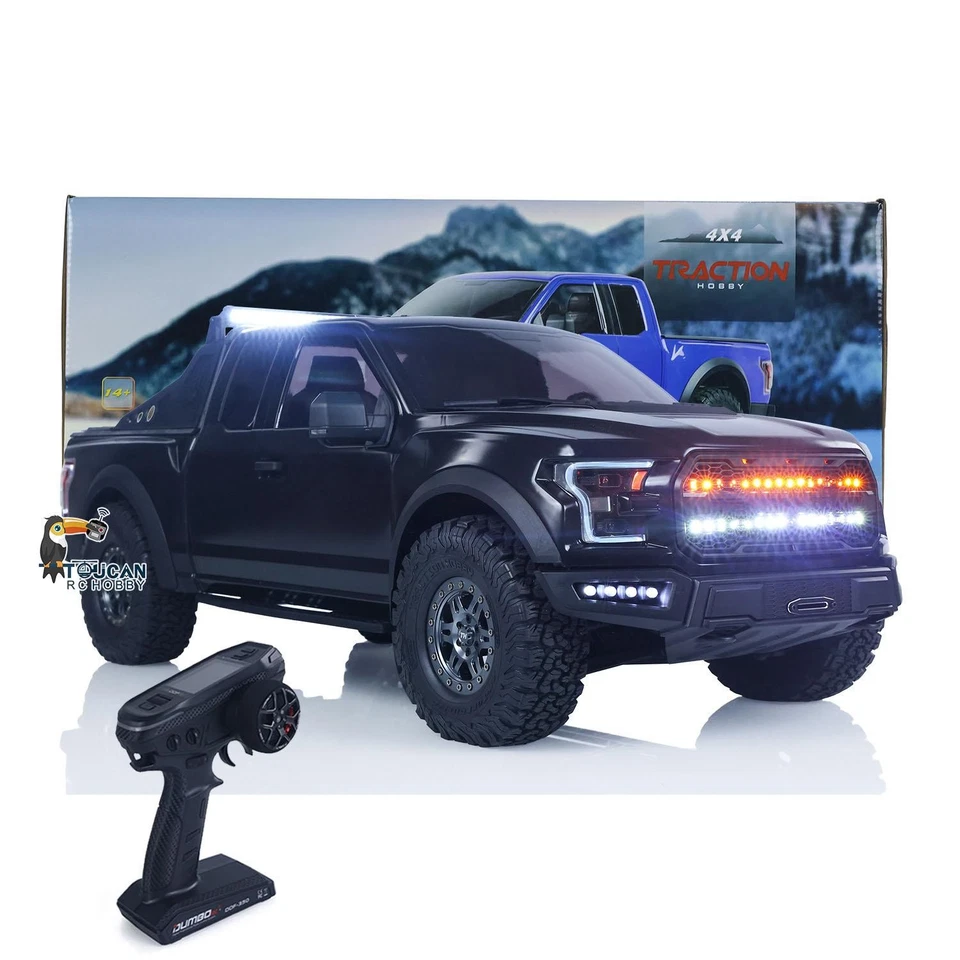 1/8 F150 RC Crawler Pickup Auto OffRoad Fahrzeug 4*4 gebürsteter Motor Metallrad - Bild 2 von 4