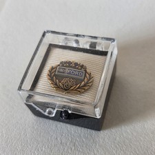 Ford Motor Company 20 Year Employee Service Award Pin GF Sapphire CTO Vintage