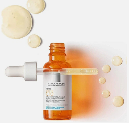 La Roche-Posay 10% Pure Vitamin C Serum Anti-Wrinkle and Anti-Aging EXP 2028