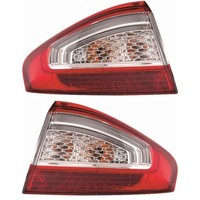 Heckleuchten RüCkleuchten Set AußEn Links + Rechts LED FüR Ford Mondeo IV BA7