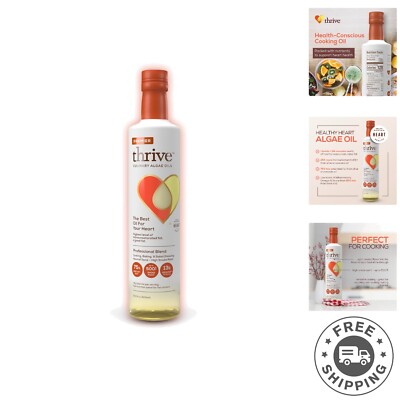 Nutritious Algae Cooking Oil - Perfect for Searing & Roasting, 16.9 fl oz