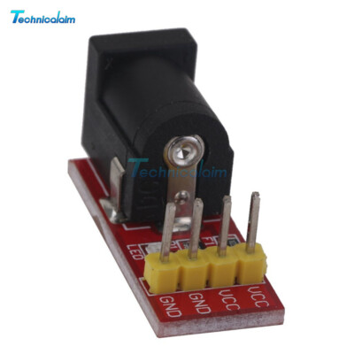 5PCS DC Jack Socket Power Supply Module Adapter Board 5.5x 2.1mm For Arduino