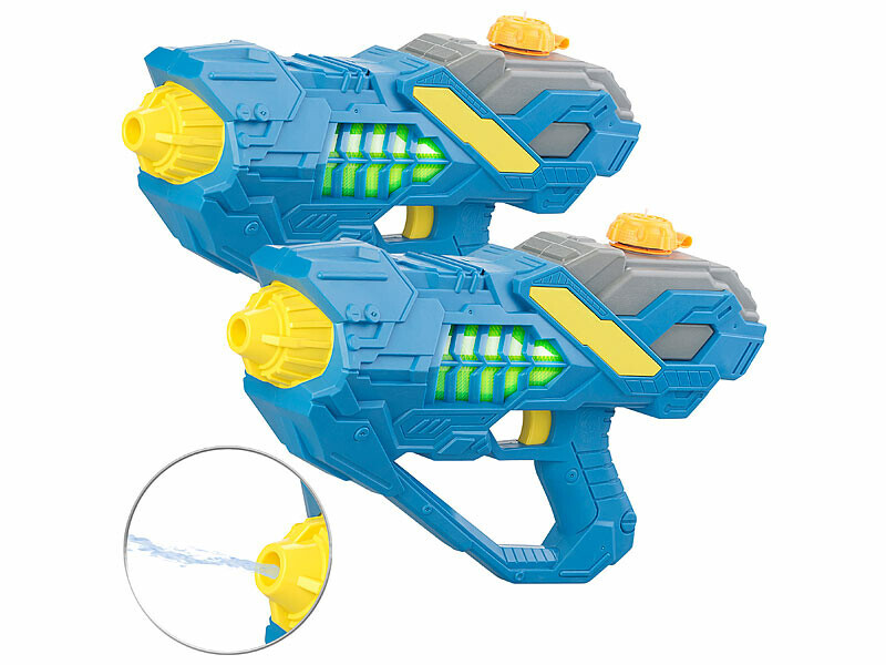 Pistolet à eau motorisé Speeron à tir automatique et effets LED nocturnes