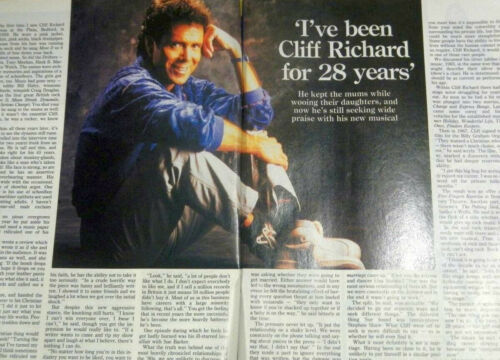 1986 Womans Day Magazine Charlene Tilton~Cliff Richard~ Bo Derek~Diana Ross - Picture 3 of 9