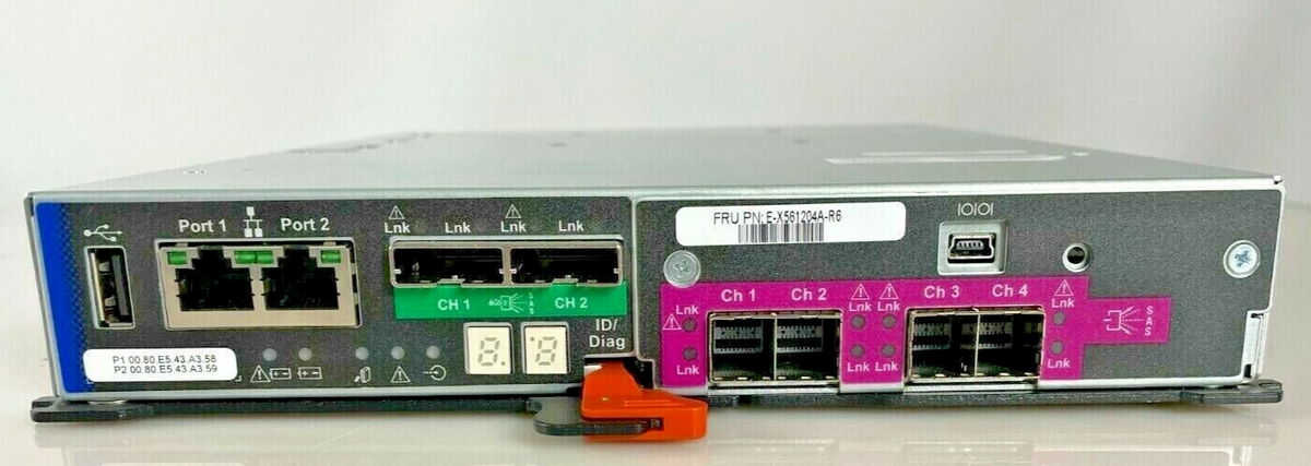 NetApp E-X561204A-R6 E5600A 12GB Controller Module 4-Port SAS 12G