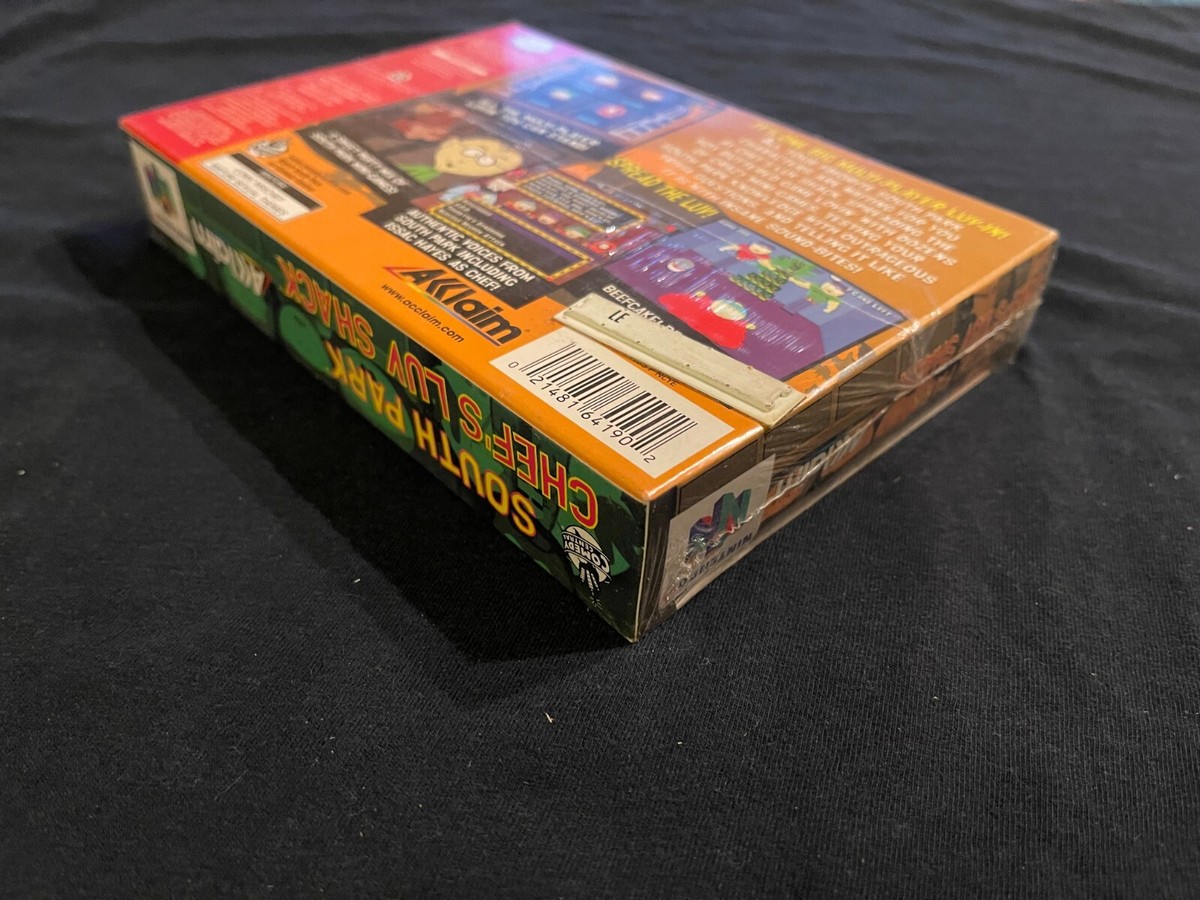 South Park: Chef's Luv Shack (Nintendo 64, 1999) NEW / SEALED