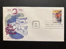 1498 Postal Service Employees (Rural Delivery) FDC Fleetwood Apr 30 1973 USPS