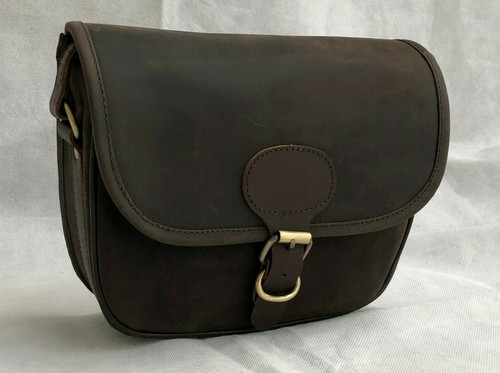 Thick Leather Shotgun Cartridge Bag 90 