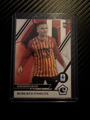 2020-21 Panini Chronicles Base Serie A Blue /99 Roberto Insigne #8 Rookie RC