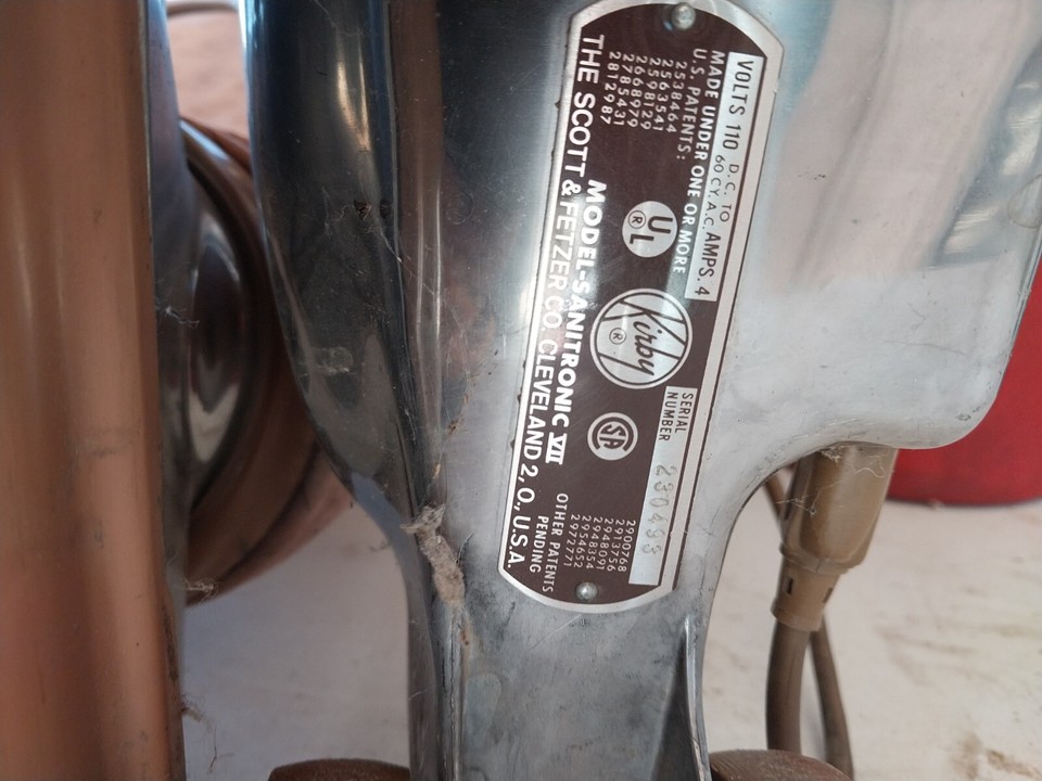 vintage kirby vacuum cleaner/with attachments eBay