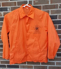 Vintage Tennessee Southern Railway Jacket 1970s 80s Size Medium Train 