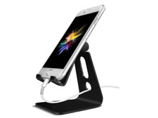 Adjustable Cell Phone Stand, 2020 Aluminum Desktop Cellphone Stand with Anti-Sli