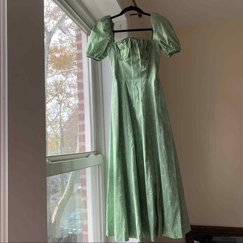 HOUSE OF CB Tallulah Olive Green Floral 