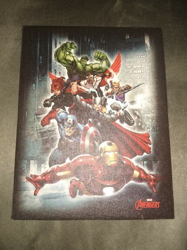 Marvel Avengers Art Decor Print On Canvas- Artissimo- Avengers HULK-IRONMAN-THOR - Bild 1 von 10