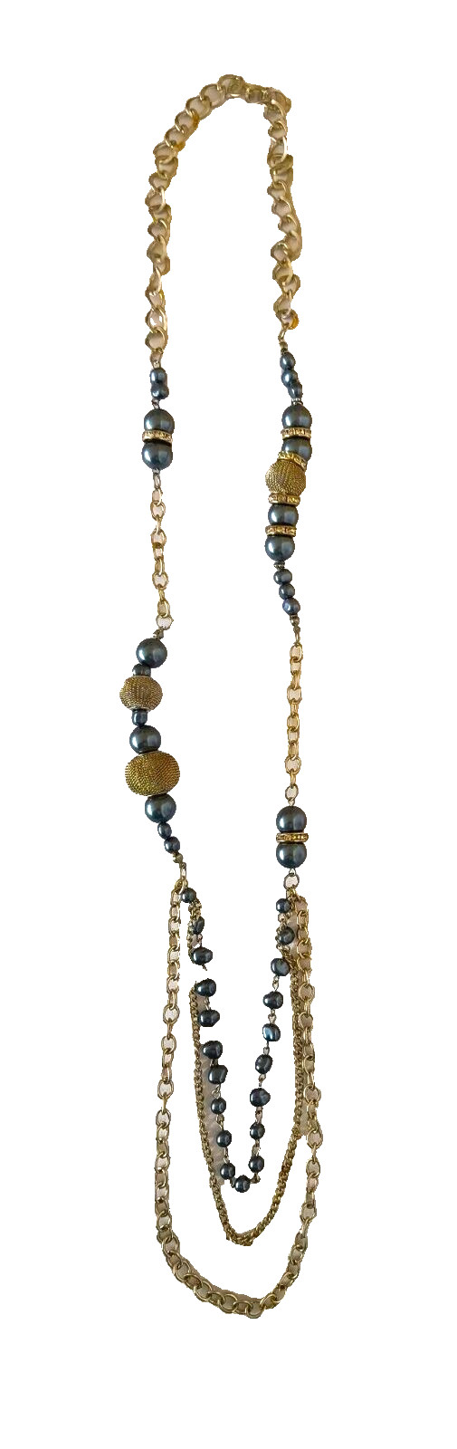 Women's Necklace Statement Multistrand Imitation … - image 6