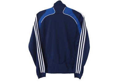 Vintage Ajax Amsterdam Adidas Track Jacket Full Zip Size S Blue 