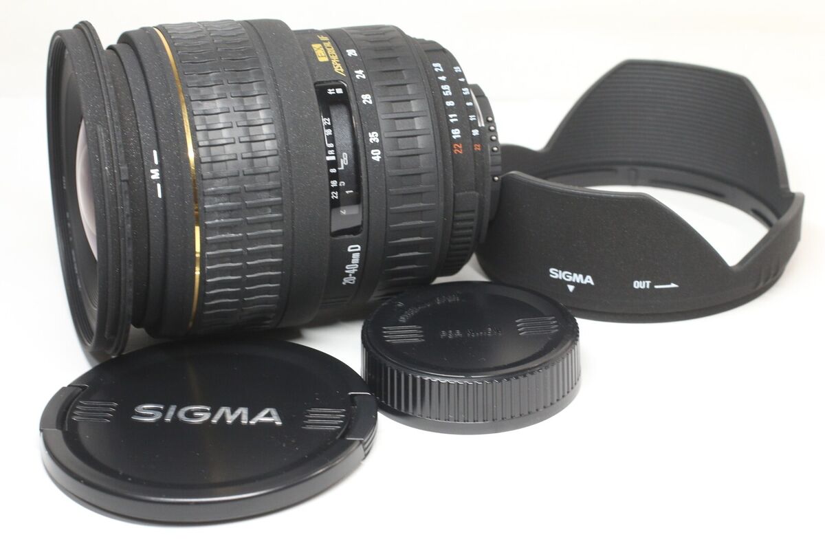 Sigma EX 20-40mm F/2.8 D DG ASPHERICAL IF Zoom Lens for Sigma EX 20-40mm F/2.8 D DG ASPHERICAL IF Zoom Lens for