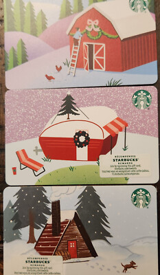   2020-2023 Starbucks Cabin Fun LOVE ass'tCollector cards Empty