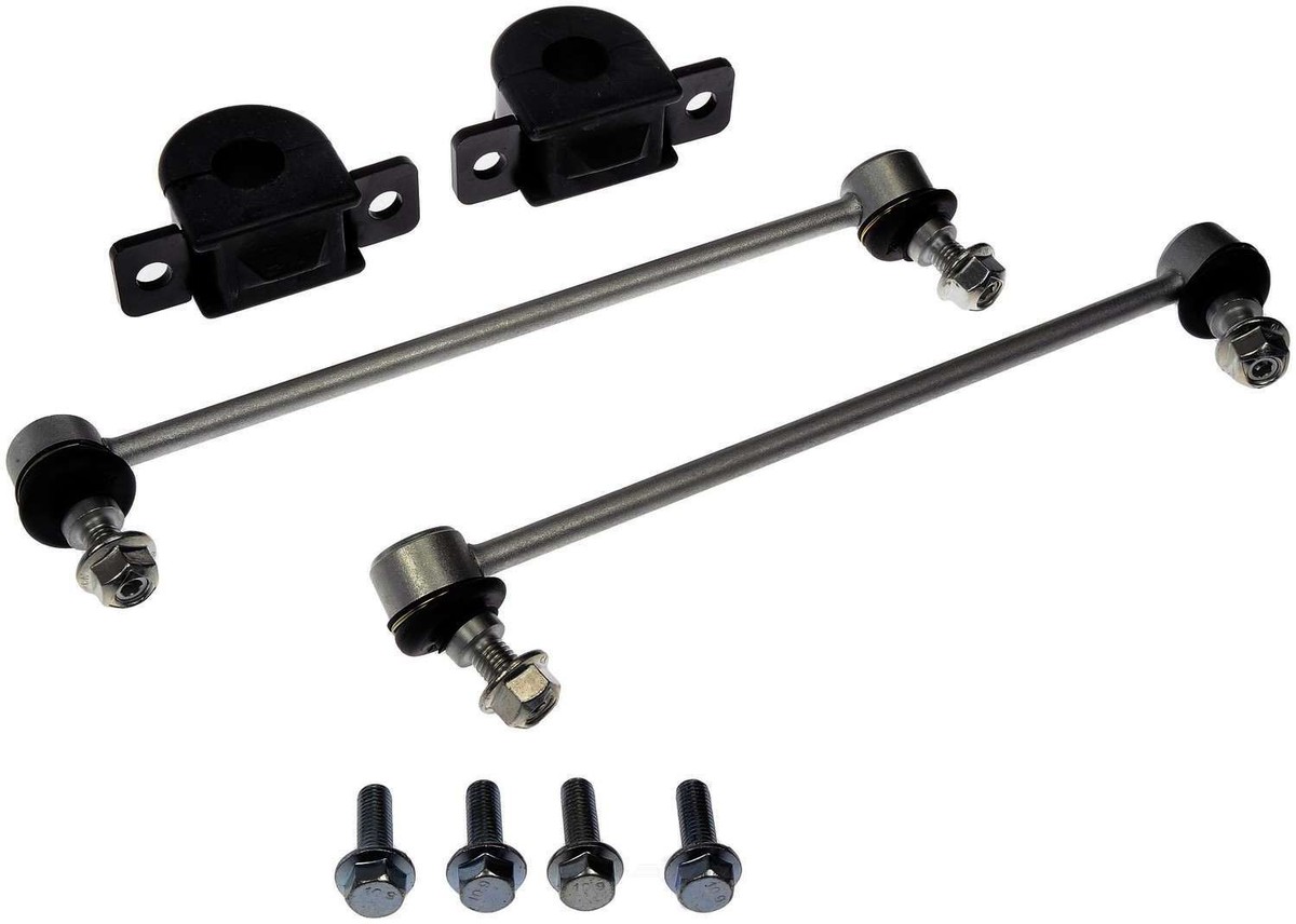 Front Stabilizer Sway Bar Kit For 2004-2007 Saturn Vue 3.5L V6 - Complete Set With Bushings & Links