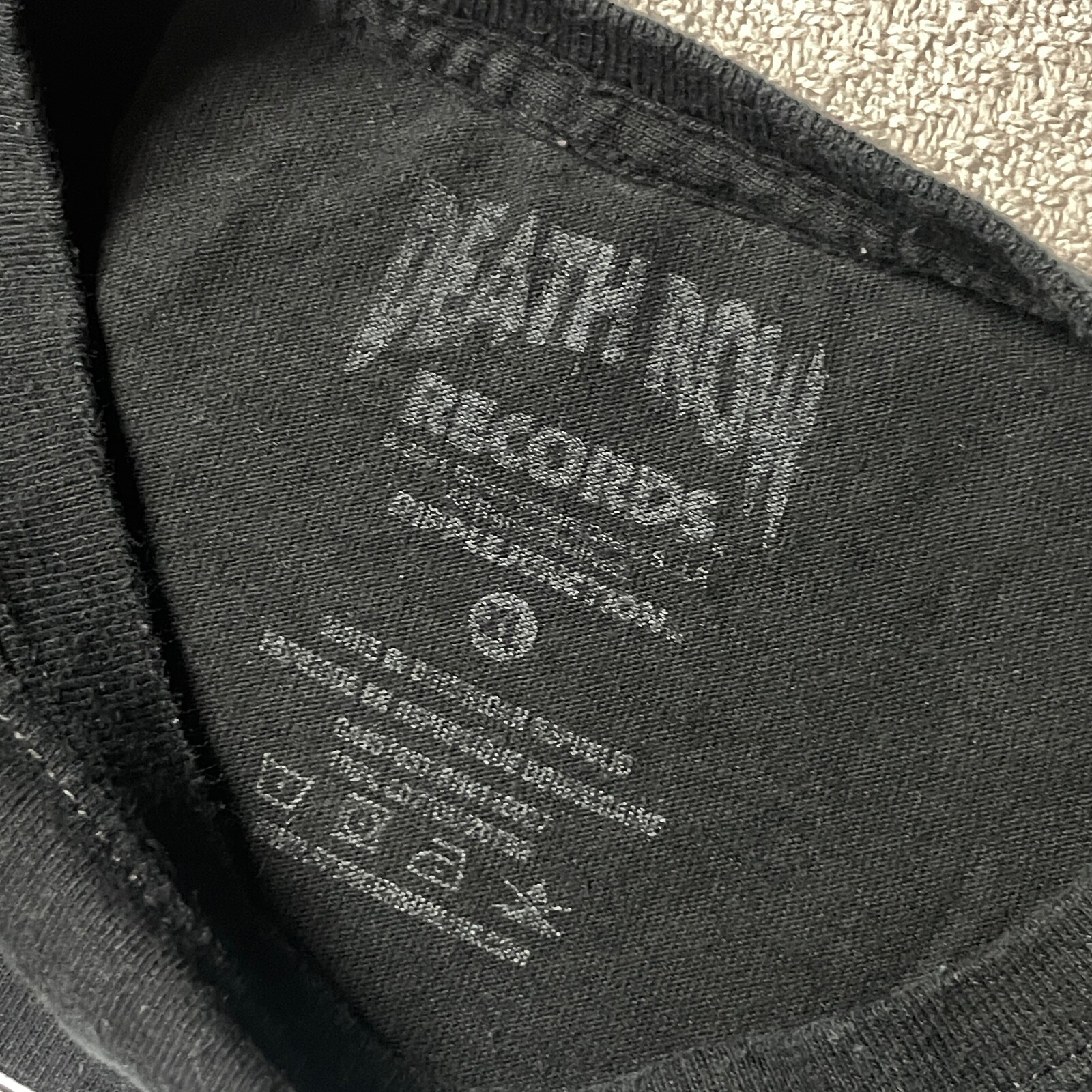 FILA Camicia Death Row Records uomo XL nera hip hop rap sedia elettrica gotica y2K