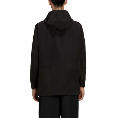 NWT John Elliott Black High Shrunk Nylon Parachute Jacket 2 l M 
