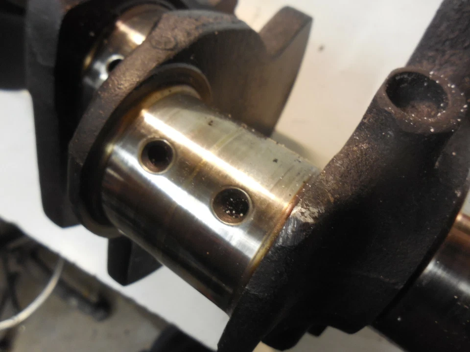 Cigüeñal motor Mercedes W126 R107 M116.965 380SL 380SEL 1160312501 380SLC Foto 4 de 4