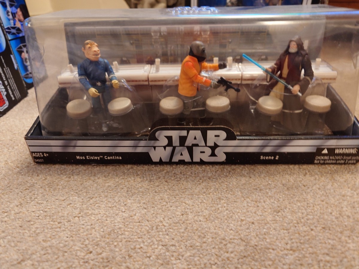 STAR WARS MOS EISLEY CANTINA SCENE 2 ZUTTON PONDA BABA & OBI-WAN 