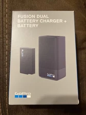 GoPro Fusion Dual Battery Charger + Battery ASDBC-001 Sealed NEW !! 