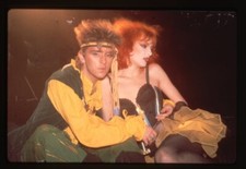 Steve Strange 1980's Visage New Romantic Sexy Girl Original 35mm Transparency