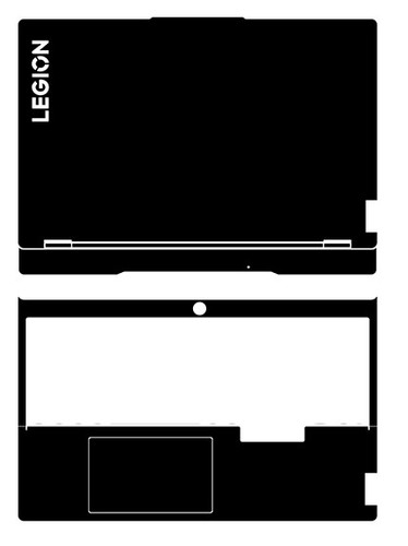 Leather Sticker Skin Cover for Lenovo Legion 5 15ARP8 15.6" 2023 Laptop Guard - Afbeelding 2 van 23