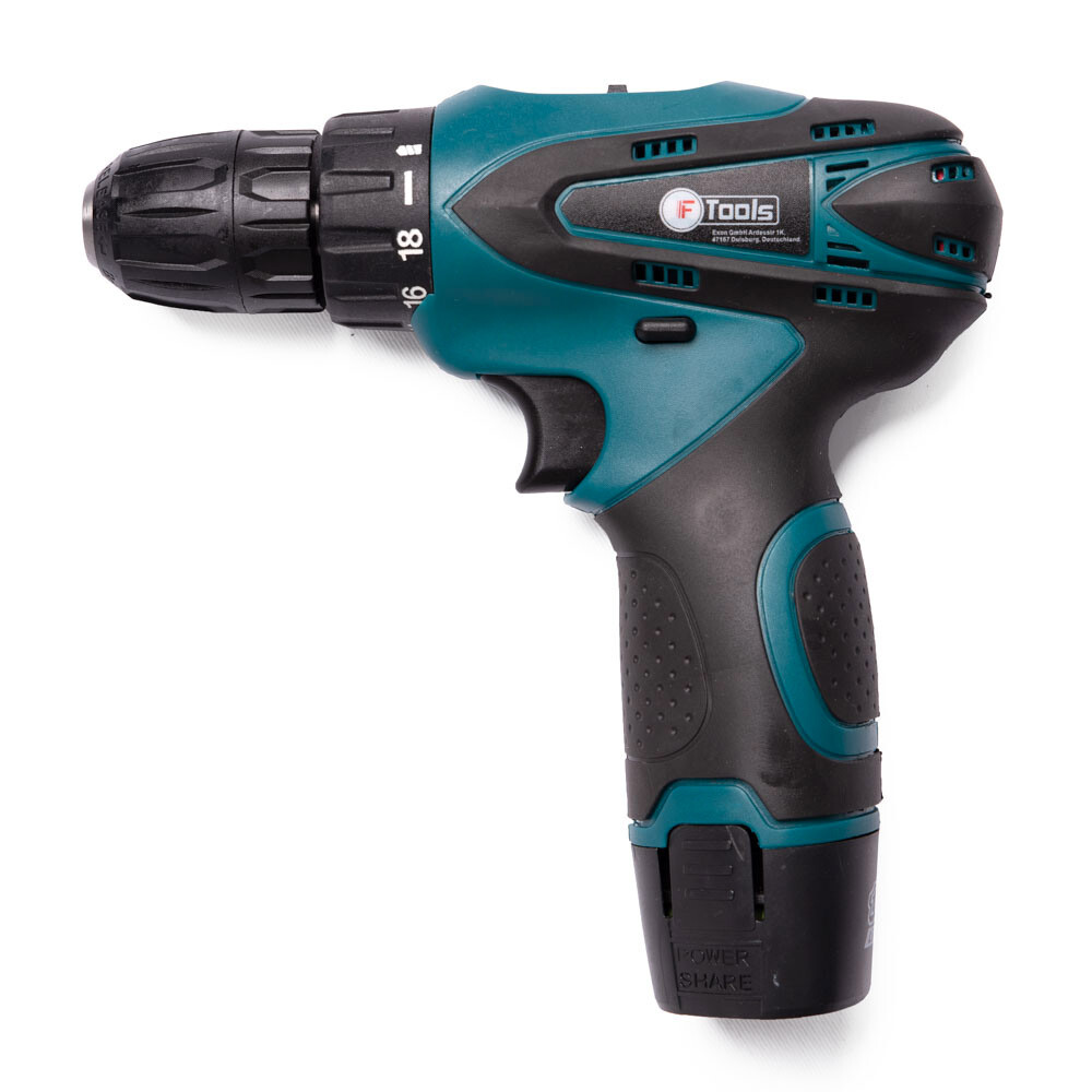 Trapano avvitatore a batteria da 18V con kit di accessori inclusi foto 2