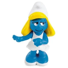 NEW 20534 Smurfette Smurf Smurfs Figurine Puffo Schtroumpf Schlümpf RETIRED toy