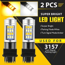 2x 3157 3156 Led Turn Signal Drl Light Bulbs White Amber Switchback 4157na 3457a 2x 3157 3156 Led Turn Signal Drl Light Bulbs White Amber Switchback 4157na 3457a