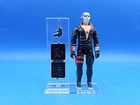 G.I. Joe Vintage Destro V1 Acrylic Base Set  9 Total + 2 File Card Holders