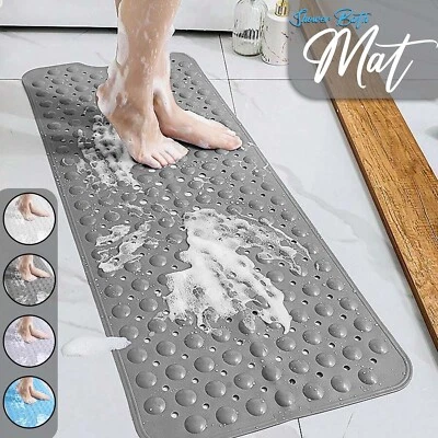 THE YORKSHIRE BEDDING COMPANY LTD Large Shower Mat Non Slip Bathtub Mat Anti Slip Mold Super absorbent Quick Dry