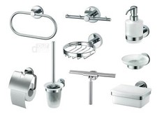 Bad Accessoires Kosmos chrome Haceka Badezimmer Badausstattung Modern Luxus Edel