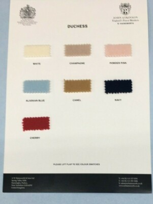 John Atkinson Duchess/Contessa Swatchcard