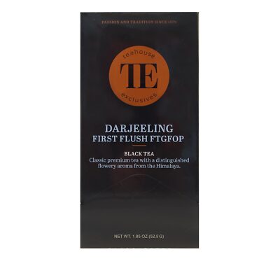 TE - Luxury Teahouse Exclusives Darjeeling First Flush 15 x 3,5g Tee